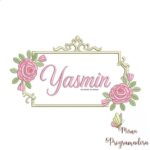 Matriz de Bordado - Yasmin (fazemos Qualquer Nome)