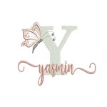 Matriz de Bordado - Yasmin (fazemos Qualquer Nome)