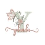 Matriz de Bordado - Yolanda (fazemos Qualquer Nome)
