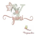 Matriz de Bordado - Yumi (fazemos Qualquer Nome)