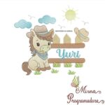 Matriz de Bordado - Yuri (fazemos Qualquer Nome)