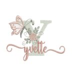 Matriz de Bordado - Yvette (fazemos Qualquer Nome)