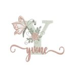Matriz de Bordado - Yvone (fazemos Qualquer Nome)