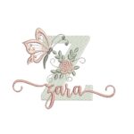 Matriz de Bordado - Zara (fazemos Qualquer Nome)
