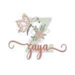 Matriz de Bordado - Zaya (fazemos Qualquer Nome)