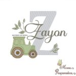 Matriz de Bordado Zayon