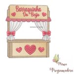 Matriz de Bordado Coleção Bebê Diversão / Coleção festa junina / 100 nomes arabesco rosas - Imagem 15