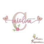 matriz de bordado carolina 10