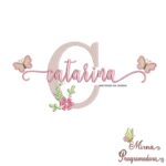 matriz de bordado catarina 35