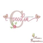 matriz de bordado cecilia 34