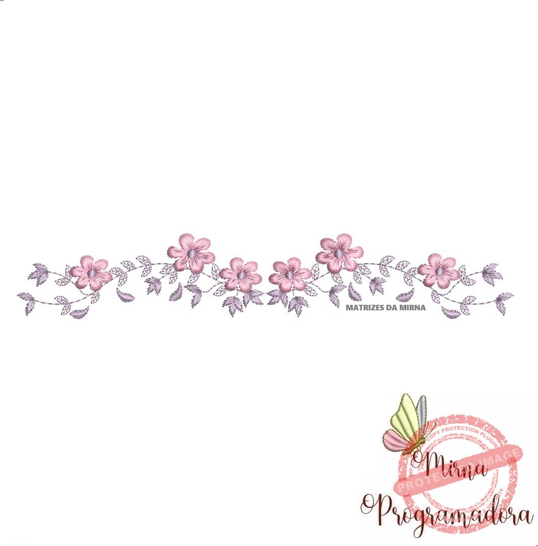 matriz de bordado colecao raminho flores1 matriz de bordado raminho flores1 - Imagem 1