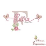 matriz de bordado flavia 40