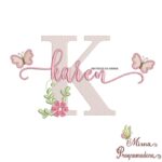 matriz de bordado karen58