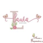 matriz de bordado laura50