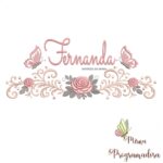 matriz de bordado arabesco rosas borboletas nome-fernanda-mirna 069