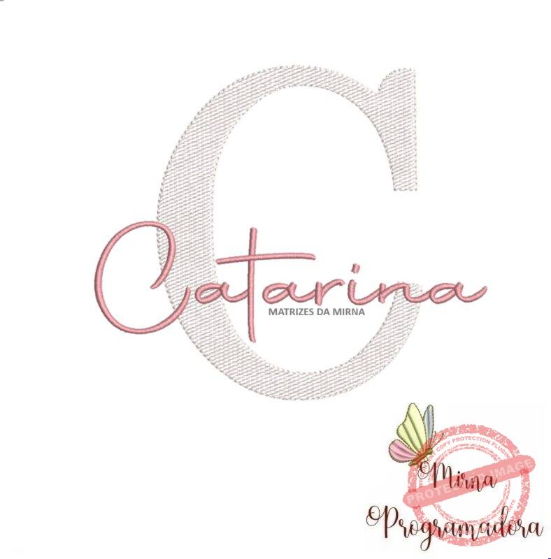 matriz-de-bordado-catarina-letra-cursiva