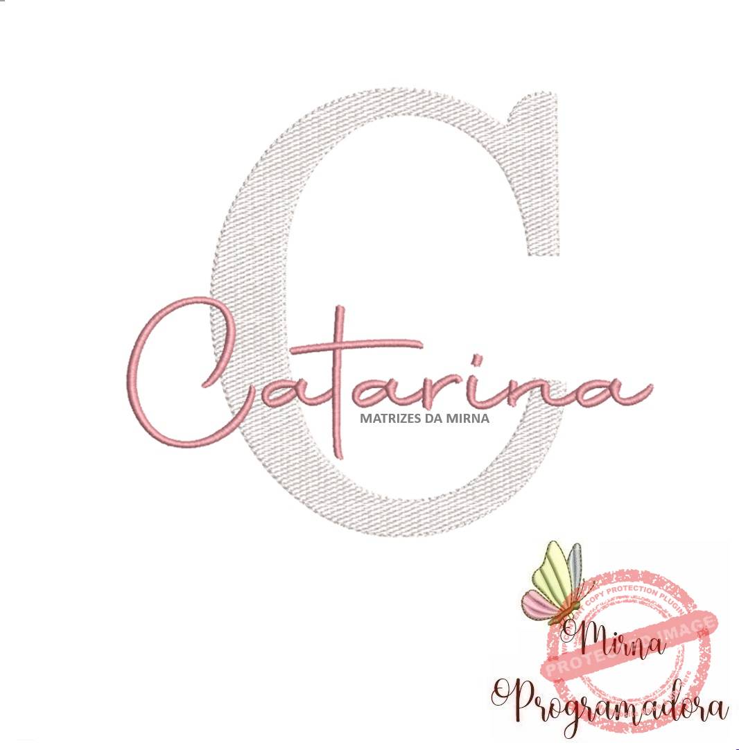 matriz de bordado catarina letra cursiva matriz-de-bordado-catarina-letra-cursiva