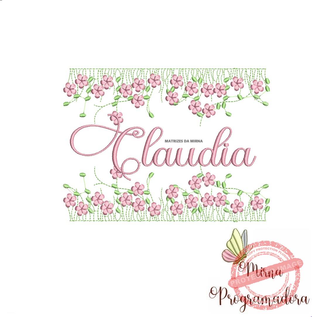 matriz de bordado jardim invertido claudia04-mirna matriz de bordado jardim invertido claudia04 - Imagem 1