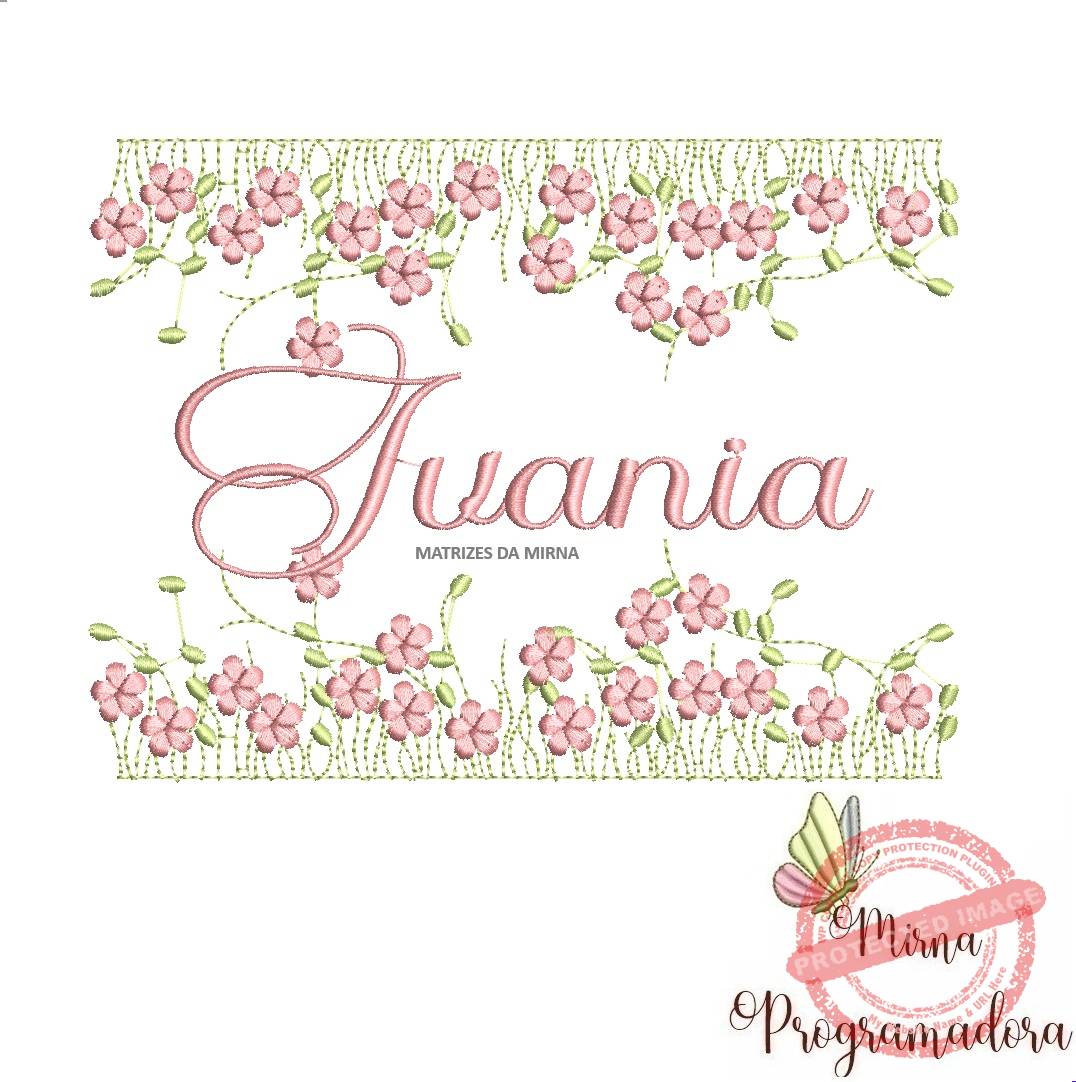 matriz de bordado jardim invertido ivania74-mirna matriz de bordado jardim invertido ivania74 - Imagem 1
