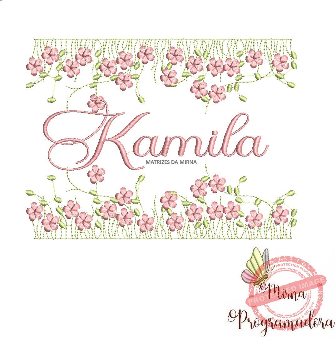 matriz de bordado jardim invertido kamila65-mirna matriz de bordado jardim invertido kamila65 - Imagem 1
