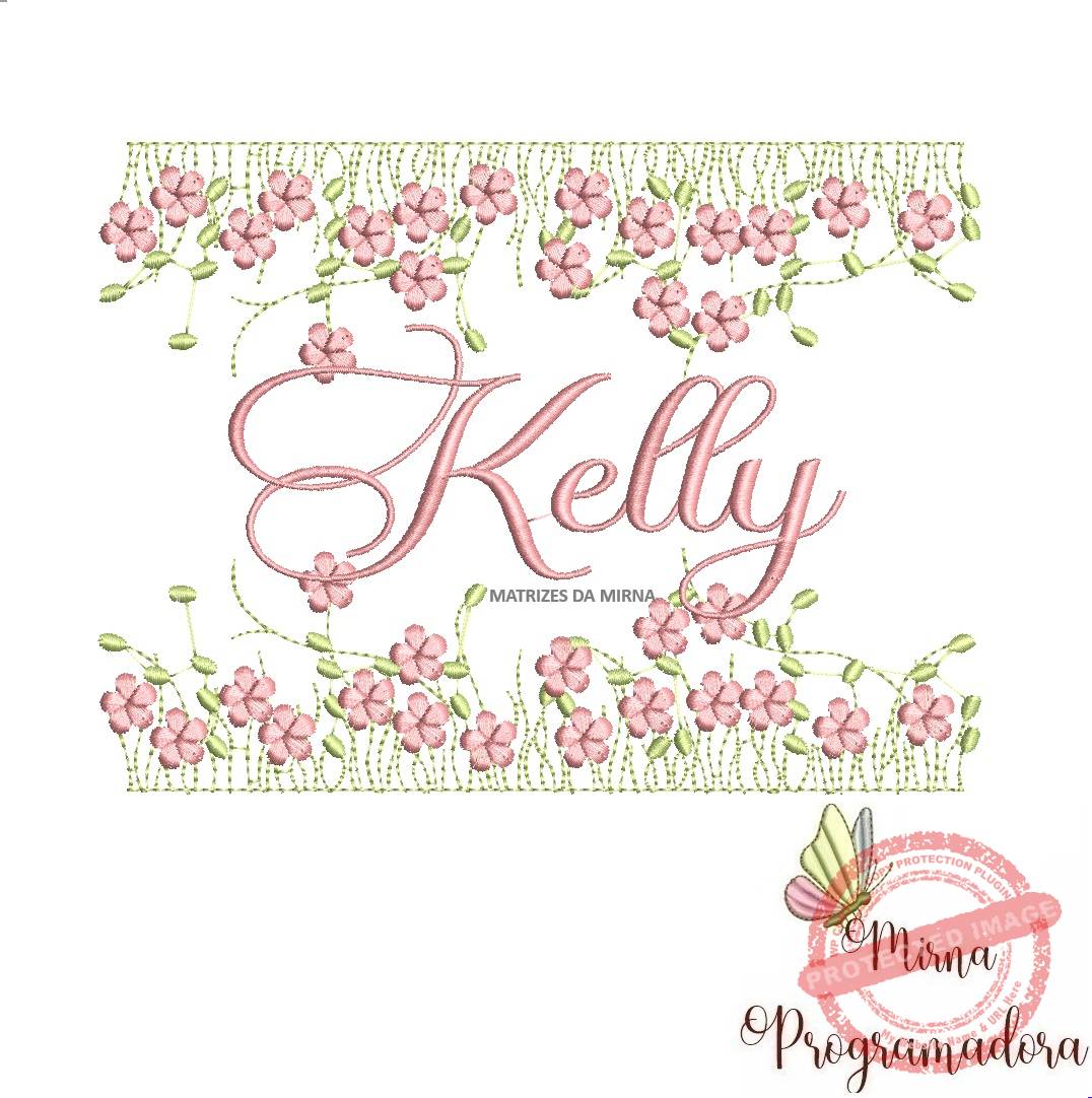 matriz de bordado jardim invertido kelly62-mirna matriz de bordado jardim invertido kelly62 - Imagem 1