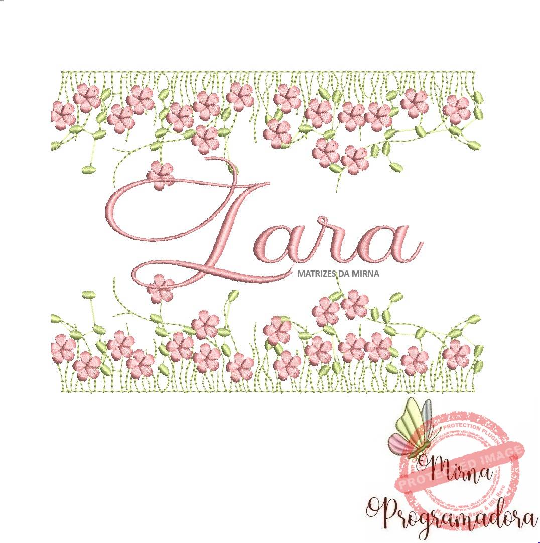 matriz de bordado jardim invertido lara 131-mirna matriz de bordado jardim invertido lara 131 - Imagem 1