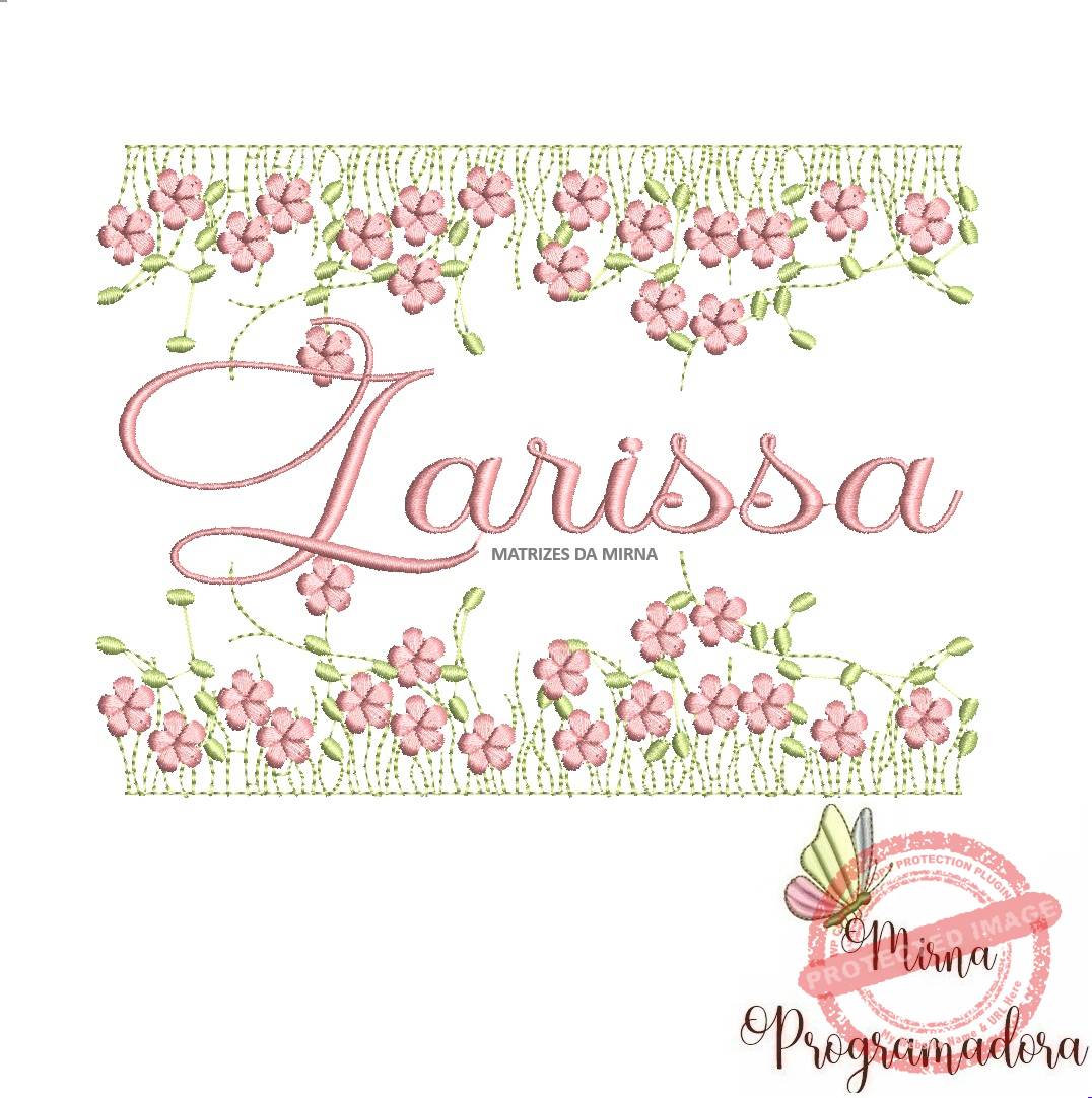 matriz de bordado jardim invertido larissa 130-mirna matriz de bordado jardim invertido larissa 130 - Imagem 1