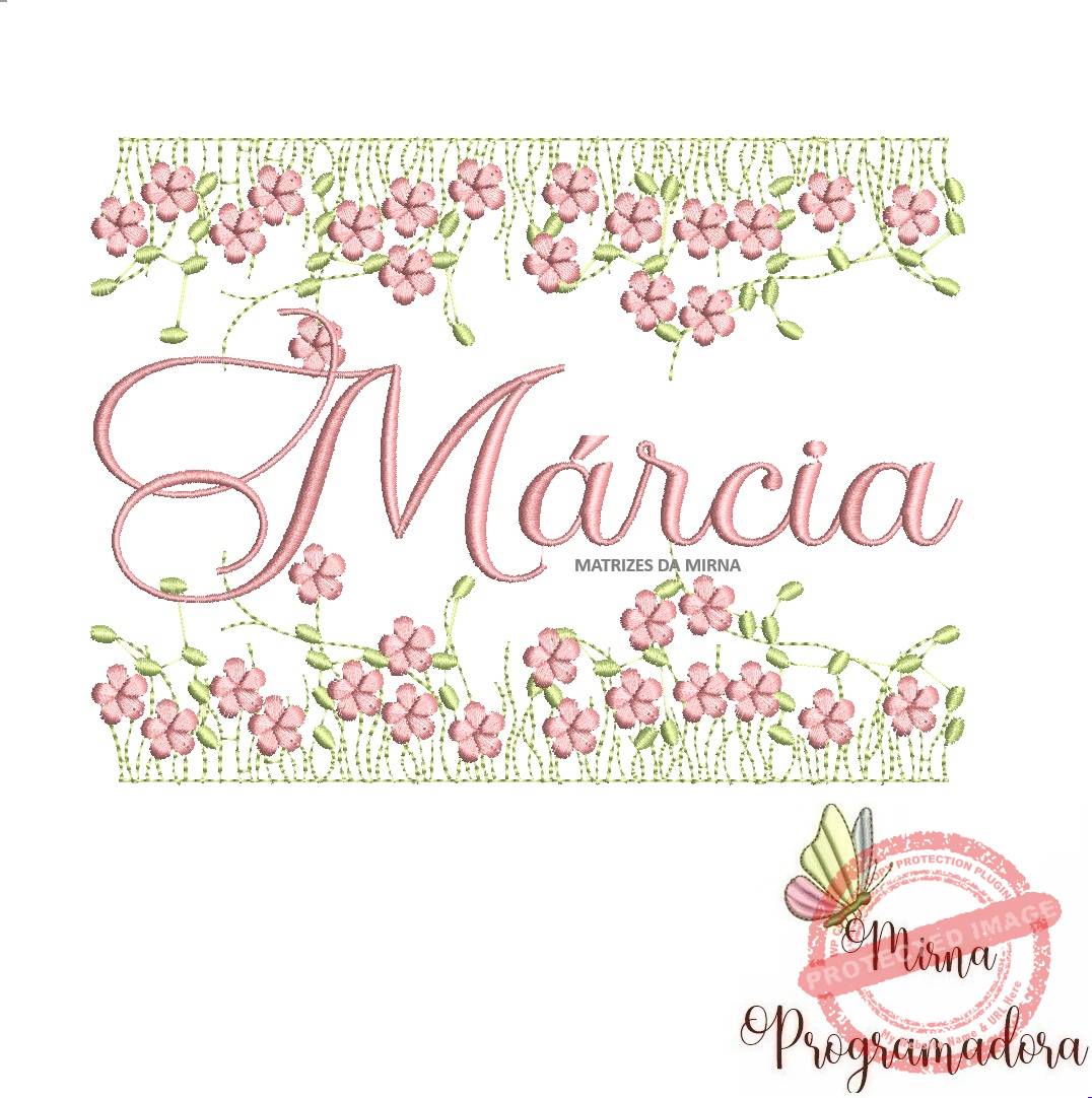 matriz de bordado jardim invertido marcia 113-mirna matriz de bordado jardim invertido marcia 113 - Imagem 1