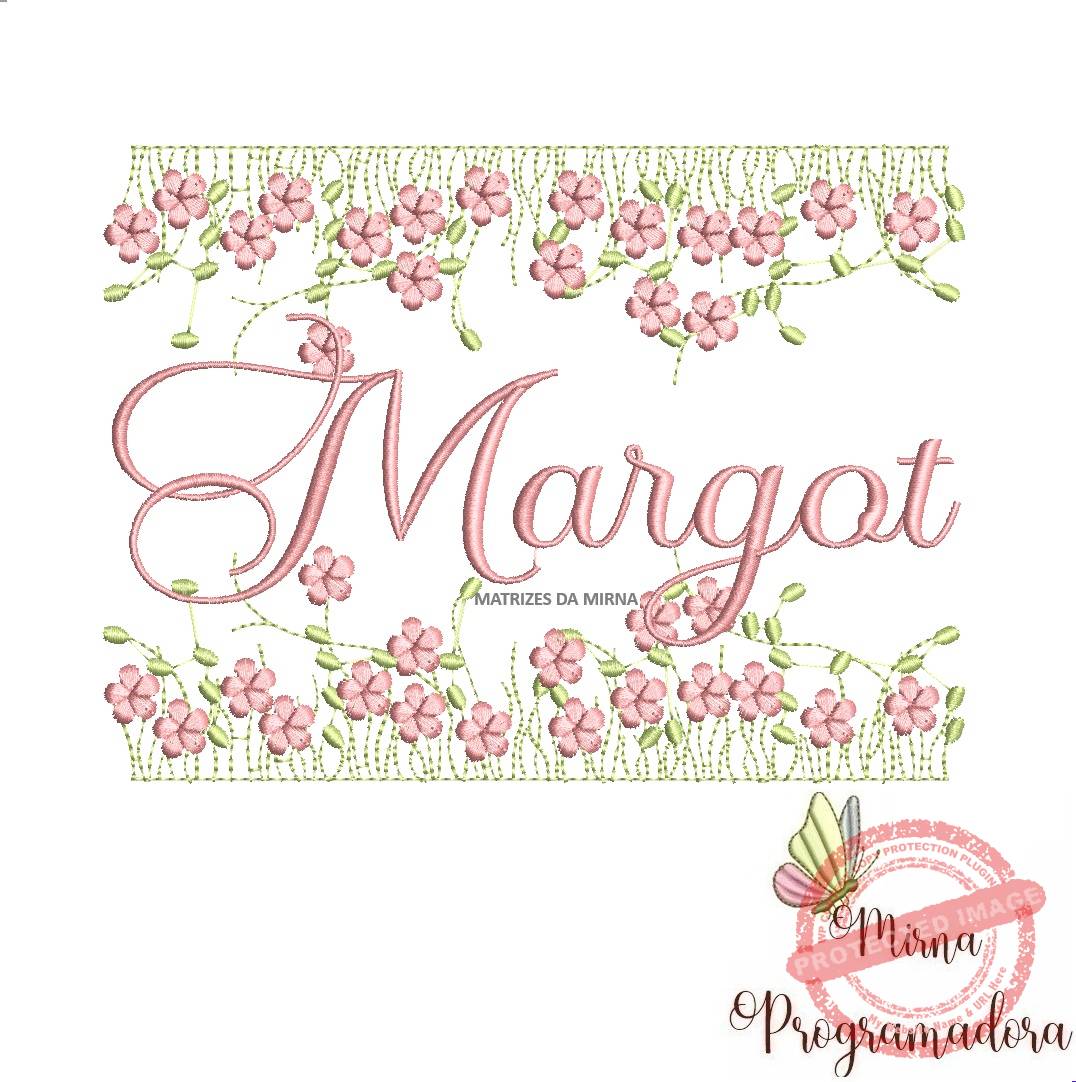 matriz de bordado jardim invertido margot 112-mirna matriz de bordado jardim invertido margot 112 - Imagem 1