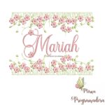 matriz de bordado jardim invertido mariah109