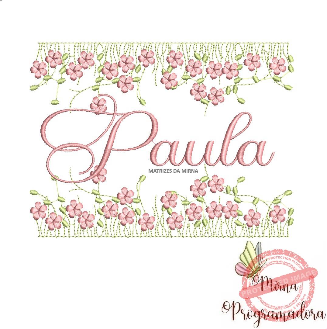 matriz de bordado jardim invertido paula 173-mirna matriz de bordado jardim invertido paula 173 - Imagem 1