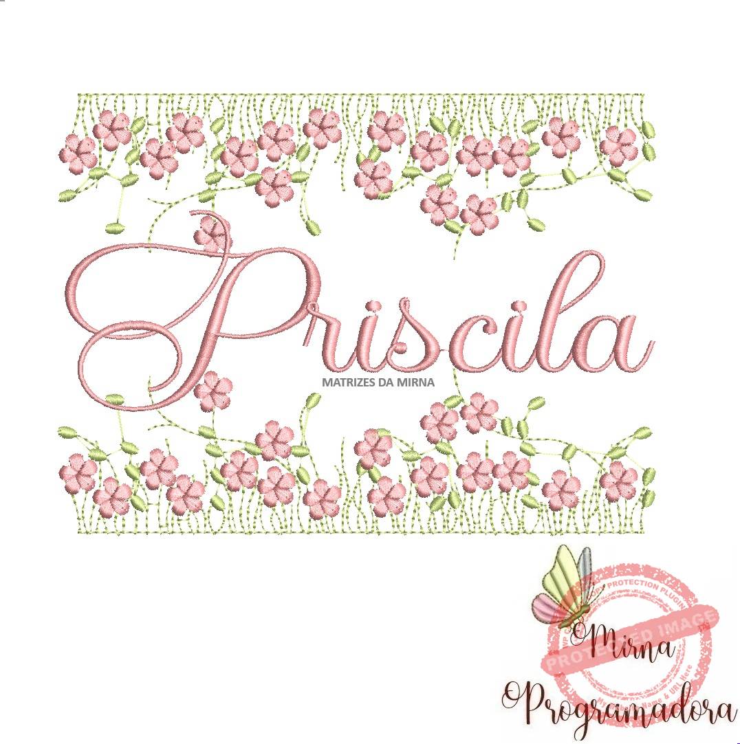 matriz de bordado jardim invertido priscila 172-mirna matriz de bordado jardim invertido priscila 172 - Imagem 1
