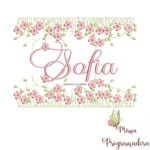 matriz de bordado jardim invertido sofia 158
