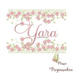 matriz de bordado jardim invertido yara 138