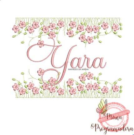 matriz de bordado jardim invertido yara 138