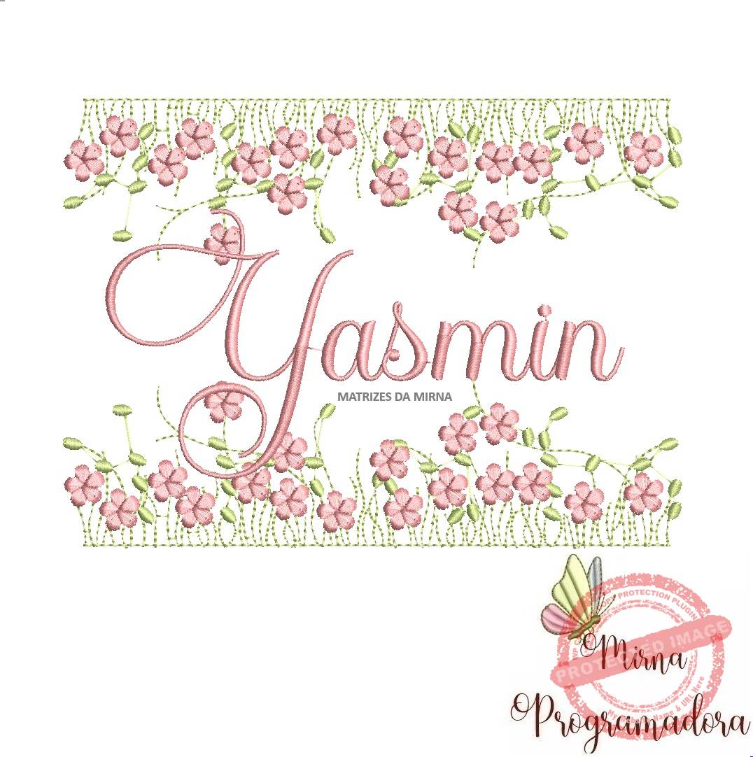matriz de bordado jardim invertido yasmin 137-mirna matriz de bordado jardim invertido yasmin 137 - Imagem 1