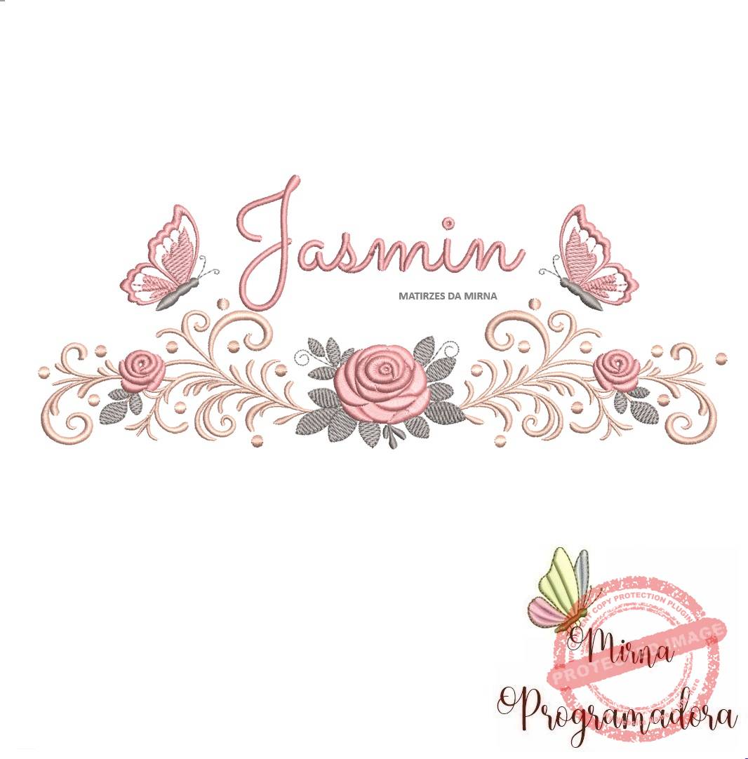 matriz de bordado jasmin 114 matriz de bordado jasmin 114 - Imagem 1
