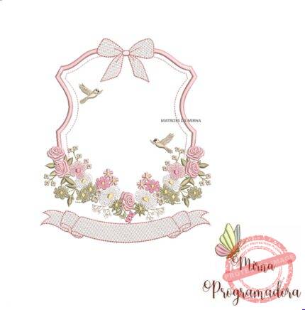 matriz-de-bordado-moldura-flores-passaros