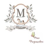 Matriz de Bordado moldura cavalinho marcelo 94