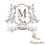 Matriz de Bordado moldura cavalinho marlon 92