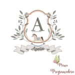 moldura cavalinho-nome apollo 09
