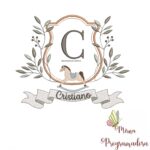 moldura cavalinho-nome cristiano 24