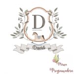 moldura cavalinho-nome david 35