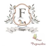 moldura cavalinho-nome felipe 48