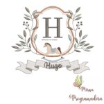 moldura cavalinho-nome hugo 75