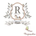 moldura cavalinho-nome ravi 133