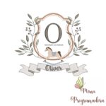 Matriz de Bordado moldura cavalinho oliver 97