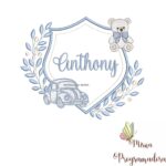 matriz de bordado brasao carro ursinho-anthony 46