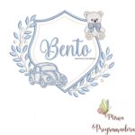matriz de bordado brasao carro ursinho-bento 04