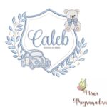 matriz de bordado brasao carro ursinho-caleb 10